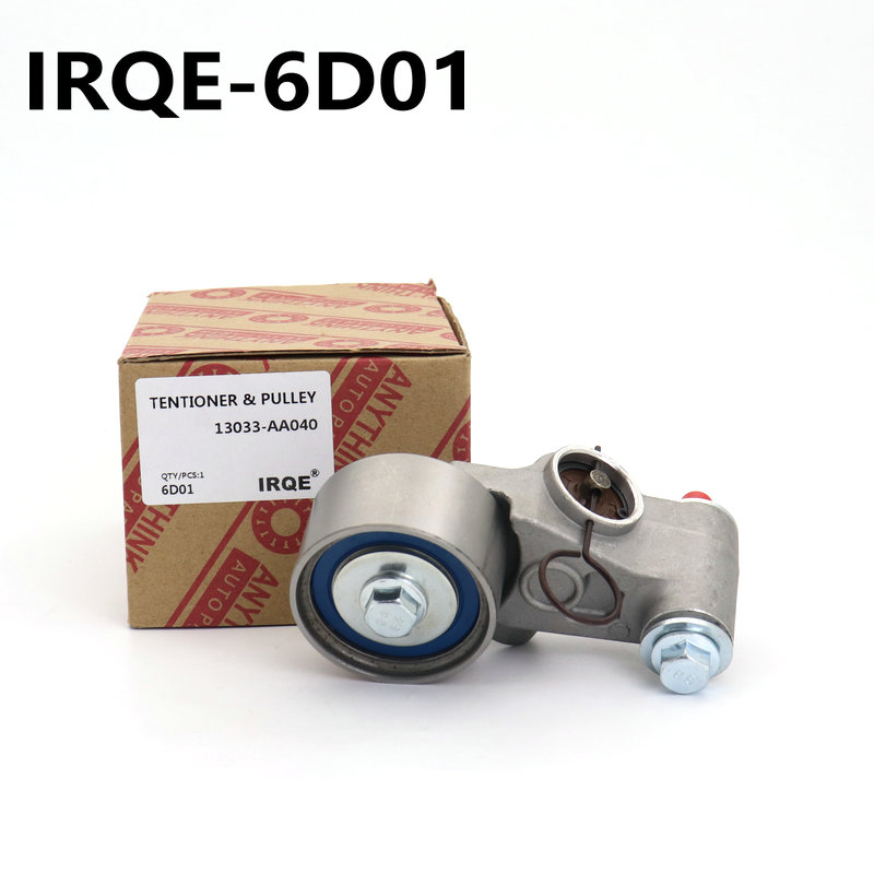 IRQE-6D01 Belt tensioner pulley 13033-AA040/ 13033-AA000/13033-AA042 for SUBARU