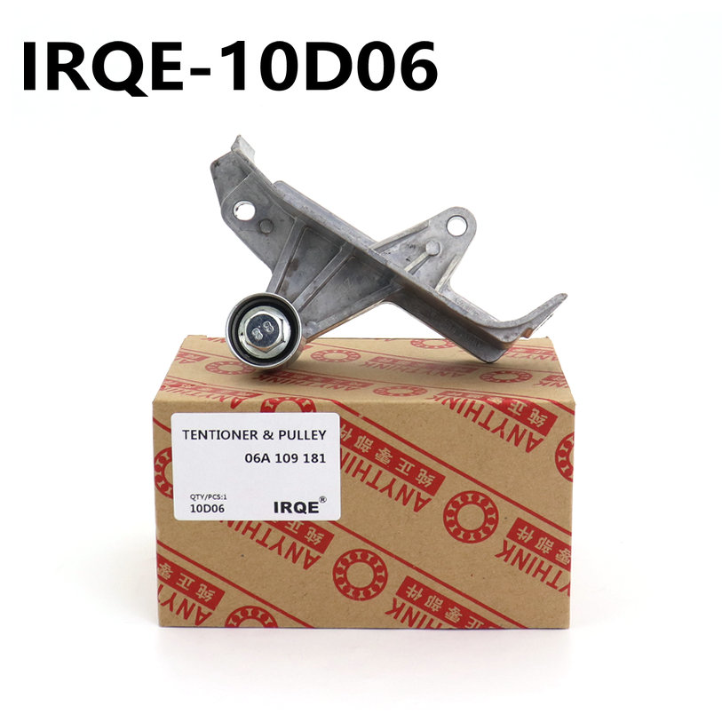 IRQE-10D06 Belt tensioner pulley 06A 109 181/ VKM 11117/ 06B 109 477 A  for AUDI/ SEAT/ SKODA/VW